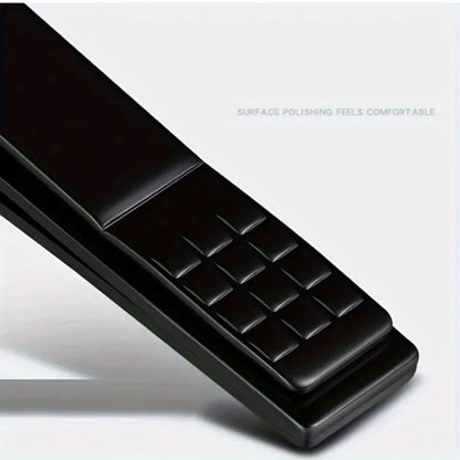 US Local 10-Piece Black Nail Clippers Kit With Travel Case