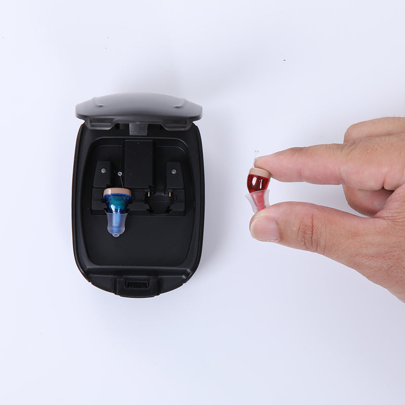 US Local Hearing Aid Invisible In-ear Pair Of Rechargeable Sound Amplifier Accessories