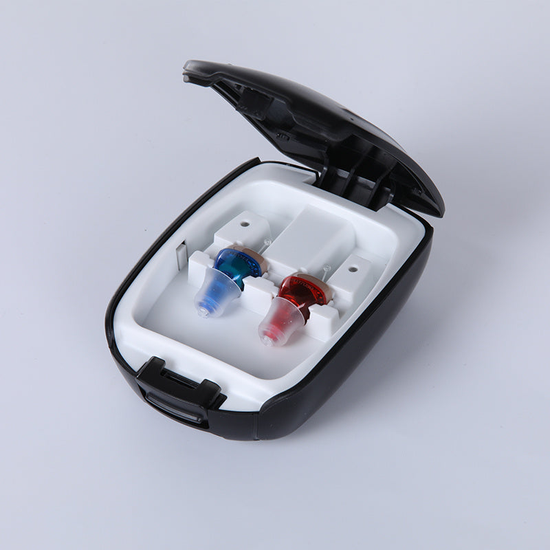 US Local Hearing Aid Invisible In-ear Pair Of Rechargeable Sound Amplifier Accessories