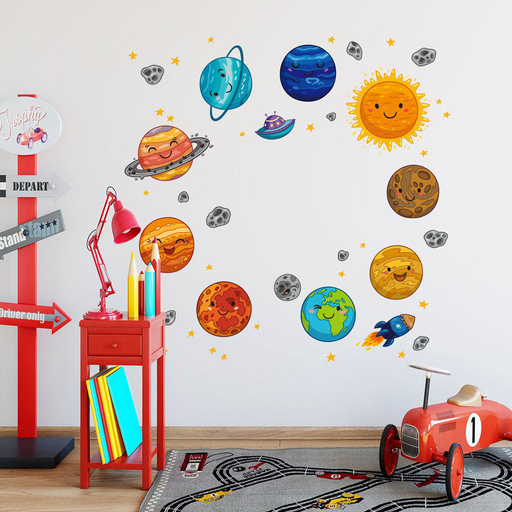 US Local Set Of Decorative Wall Stickers For Children's Room