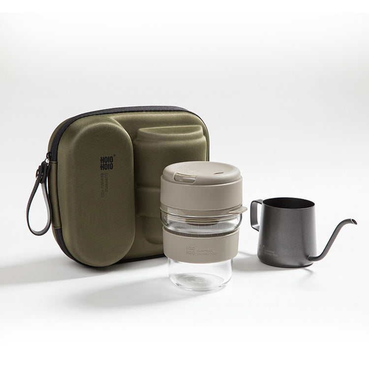 Getting Started With Coffee Hand Pot Set, Drip Type And Portable