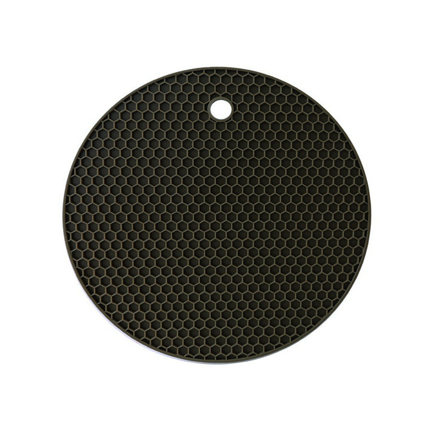 Square honeycomb cushion silicone placemat