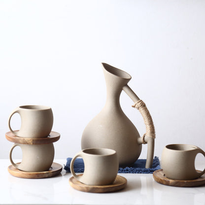 US Local Healthy Pottery Cold Kettle Set
