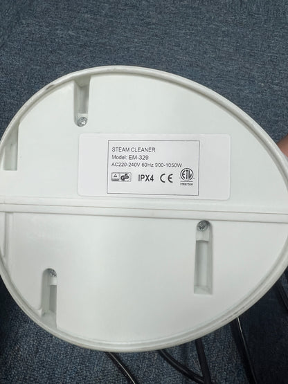 US Local Handheld Steam Cleaner With Safety Lock, 500 Milliliter Large Water Tank And 12 Piece Accessory Set, For Removing Stubborn Dirt And Disinfecting Surfaces, Black And White