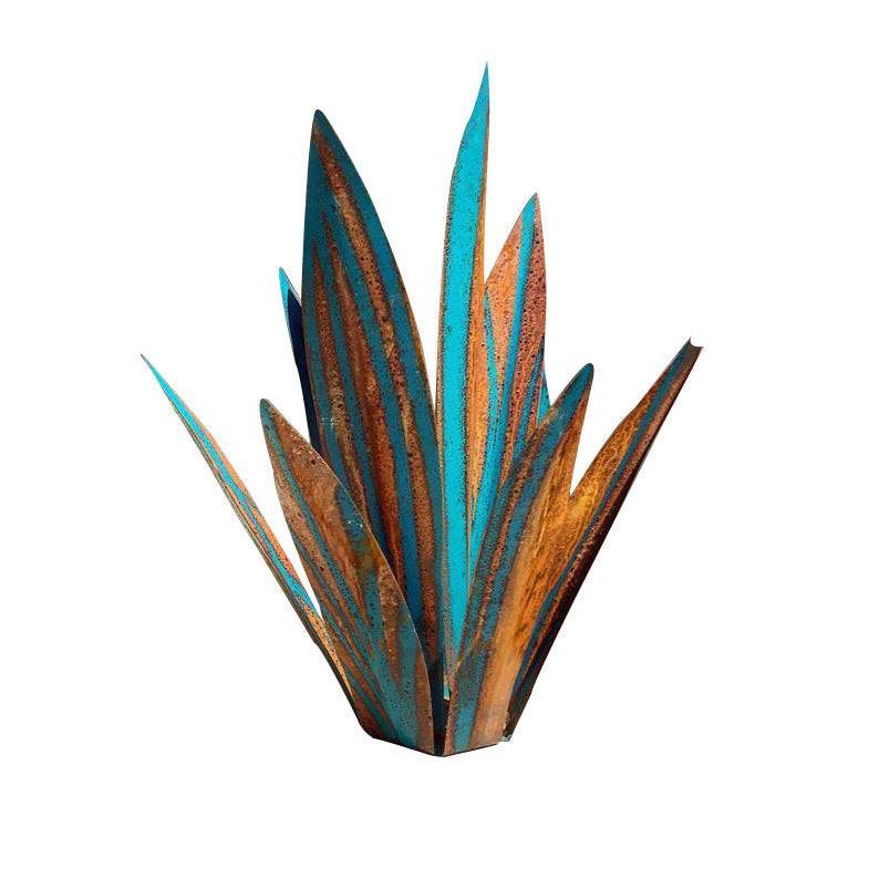 USA Local New Cross-Border Iron Art Agave Plant Ornaments Agave Garden Ornaments