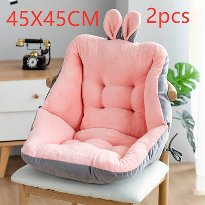 US Local Sedentary Backrest Integrated Chair Cushion Seat Cushion