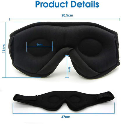 US Local Wireless Call Stereo Music Blackout Sleep Eye Mask