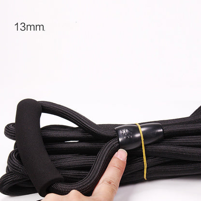 Dog Walking Traction Rope Lengthened And Bold Dog Training Running Traction Rope