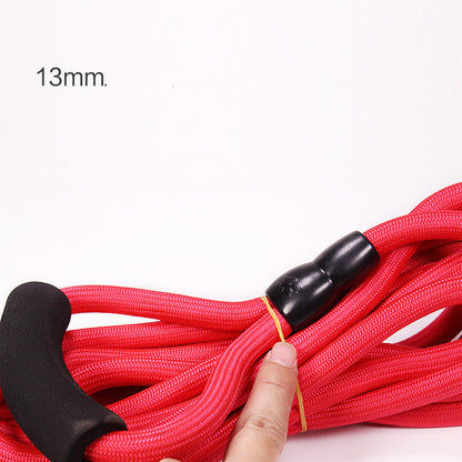Dog Walking Traction Rope Lengthened And Bold Dog Training Running Traction Rope