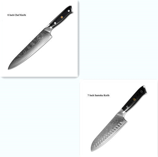 USA Local Japanese Damascus steel knife kitchen knife fruit knife