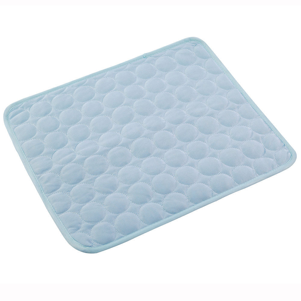US Local Pet Dog Cat Ice Silk Cold Nest Pad For Cooling In Summer