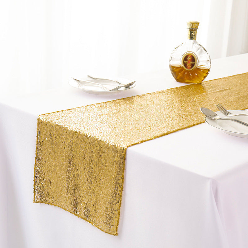 Bulk Supply Of New Products 3 Full Version Of Sequined Embroidered Table Runner Gypsophila Table Runner Mediterranean Sequined Table Runner