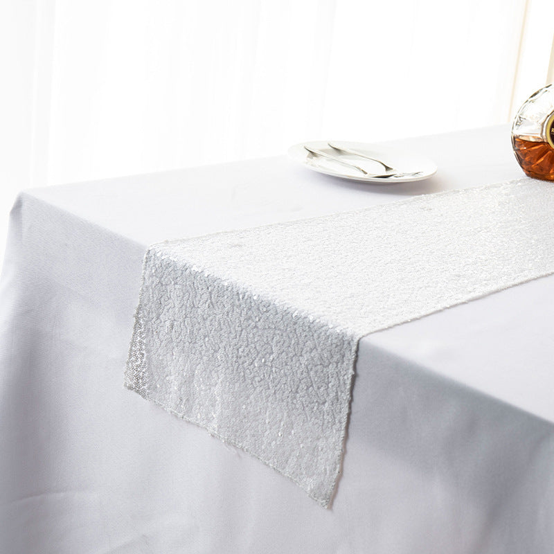 Bulk Supply Of New Products 3 Full Version Of Sequined Embroidered Table Runner Gypsophila Table Runner Mediterranean Sequined Table Runner