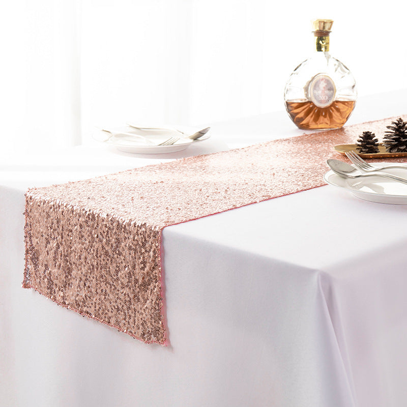 Bulk Supply Of New Products 3 Full Version Of Sequined Embroidered Table Runner Gypsophila Table Runner Mediterranean Sequined Table Runner