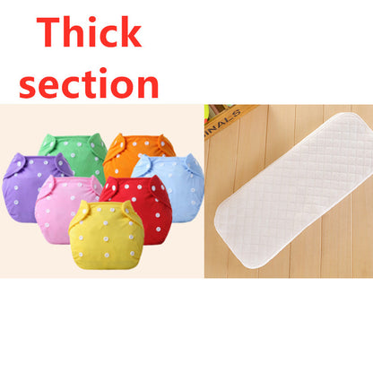 US Local Increase diaper pants washable diapers can adjust the baby can pull pants pants waterproof waterproof diapers pants