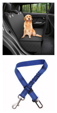 US Local Dog Car Seat Cover View Mesh Pet Carrier Hammock Safety Protector Car Rear Back Seat Mat With Zipper And Pocket For Travel