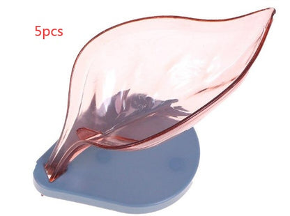 US Local Soap Holder Sink Sponge Drain Box Creative Suction Cup