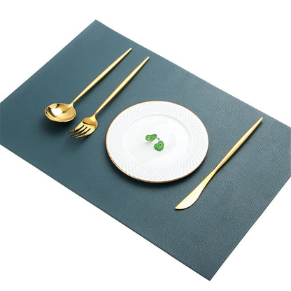 European leather western placemat