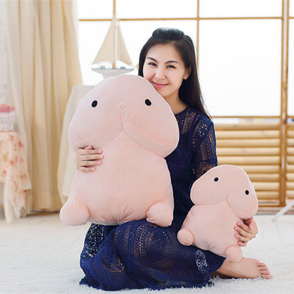 US Local Pray For Xiao Ding New Year Lucky Gang Spoof Squeaking Squeezing Plush Dolls