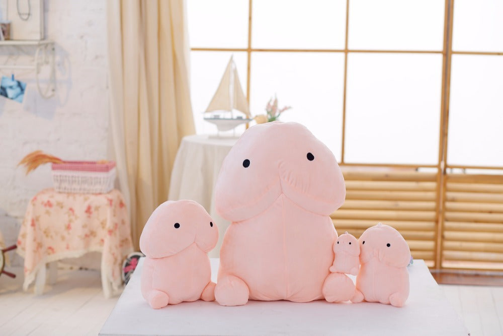 US Local Pray For Xiao Ding New Year Lucky Gang Spoof Squeaking Squeezing Plush Dolls