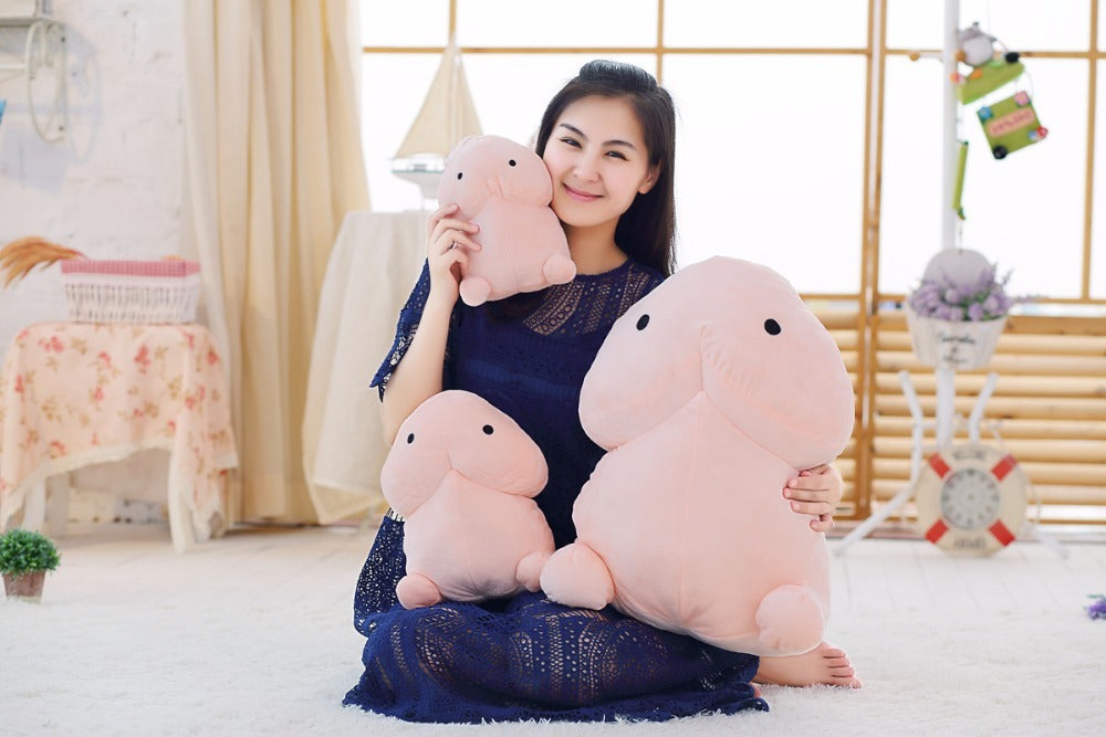 US Local Pray For Xiao Ding New Year Lucky Gang Spoof Squeaking Squeezing Plush Dolls