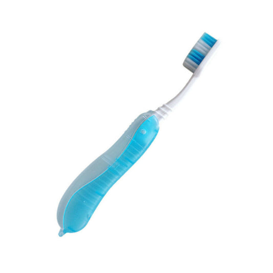 Folding Toothbrush Outdoor Travel Adult Personalized Portable Toothbrush Storage Brushed Fur Gift Advertising Toothbrush