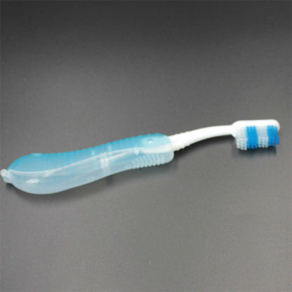Folding Toothbrush Outdoor Travel Adult Personalized Portable Toothbrush Storage Brushed Fur Gift Advertising Toothbrush
