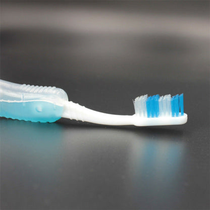 Folding Toothbrush Outdoor Travel Adult Personalized Portable Toothbrush Storage Brushed Fur Gift Advertising Toothbrush