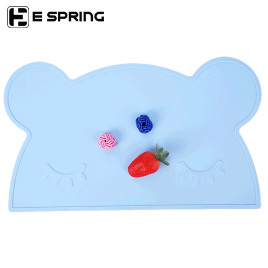 Children'S Baby Bear Silicone Placemat