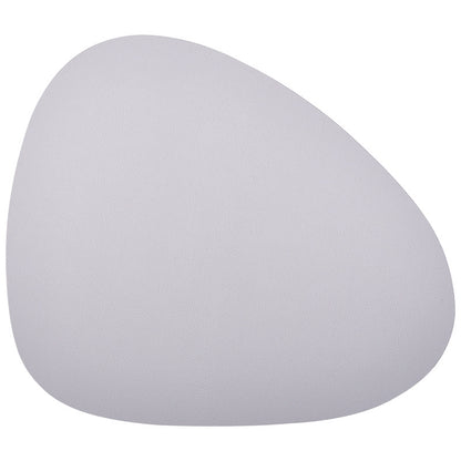 Oval Leather Macaron Placemat