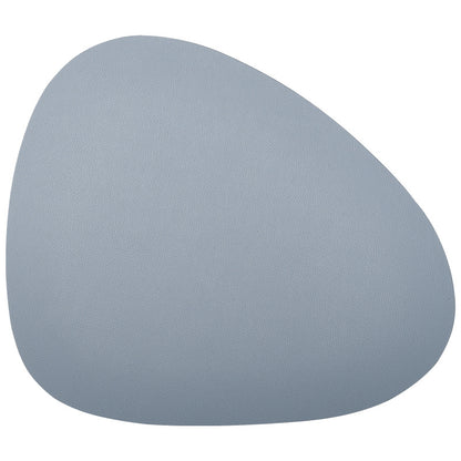 Oval Leather Macaron Placemat