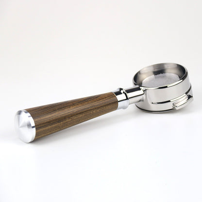 58Mm Stainless Steel Binaural Coffee Machine Handle Bottomless Filter Portafilter Universal