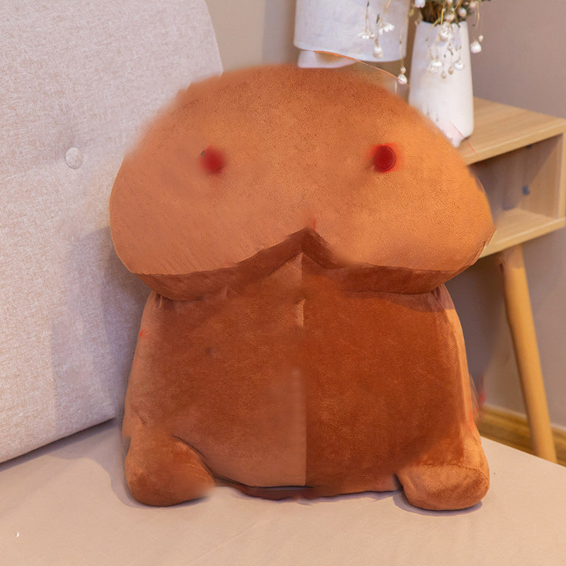 US Local Pray For Xiao Ding New Year Lucky Gang Spoof Squeaking Squeezing Plush Dolls