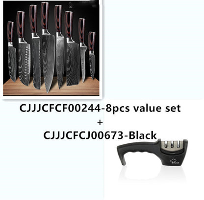 US Local Carpenter's Special Set 6-piece Set 8-piece Set Knife Chef Knife Kitchen Knife Cooking