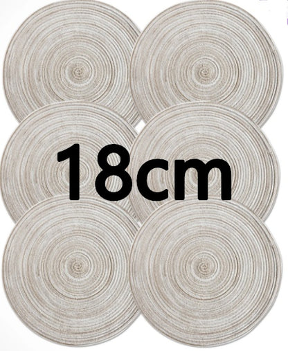 Handmade ramie placemat