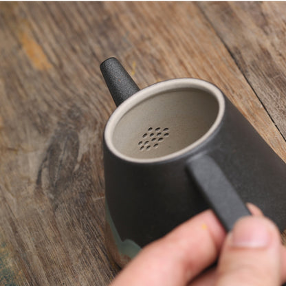 US Local Teapot Ceramic Single Pot Underglaze Color Set Japanese Household Teapot