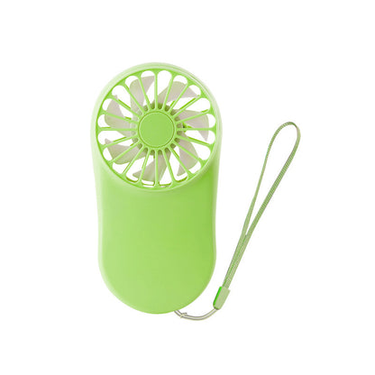 US Local Hands-free Neck-Fan Band Hands-Free Hanging USB Rechargeable Dual Cooling Fan Mini Air Cooler Summer Portable Foldable Fan