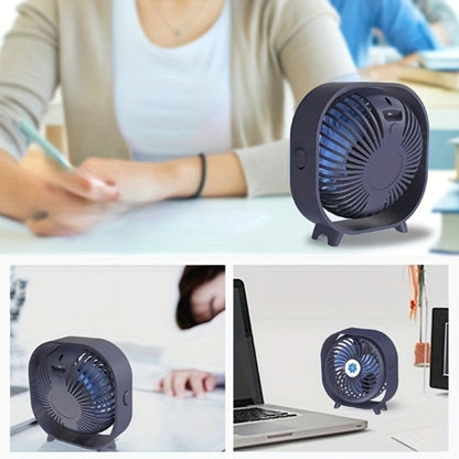 US Local Desktop Small Fan, Portable Office Student Dormitory Home Mini Fan Silent - Random Color