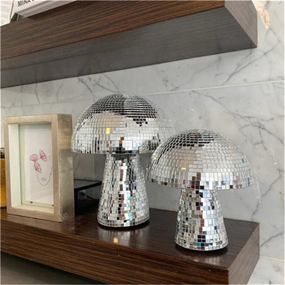 US Local Mirror Glass Brick Mushroom Disco Ball Upholstery