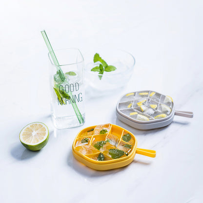 US Local Silicone 12 Cavity Hexagon 3D Ice Mold DIY Popsicle Mould Ice Cream Makers Storage Box