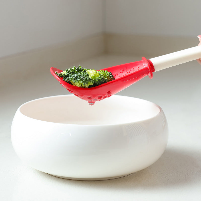 USA Local Multifunctional Slotted Spoon Grinding Cooking Spoon Mashed Auxiliary Food Ginger Garlic Spoon Press Potatoe Stir-frying Spatula Kitchen Gadget