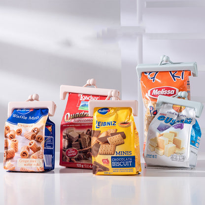 US Local Push-button plain food bag sealing clip