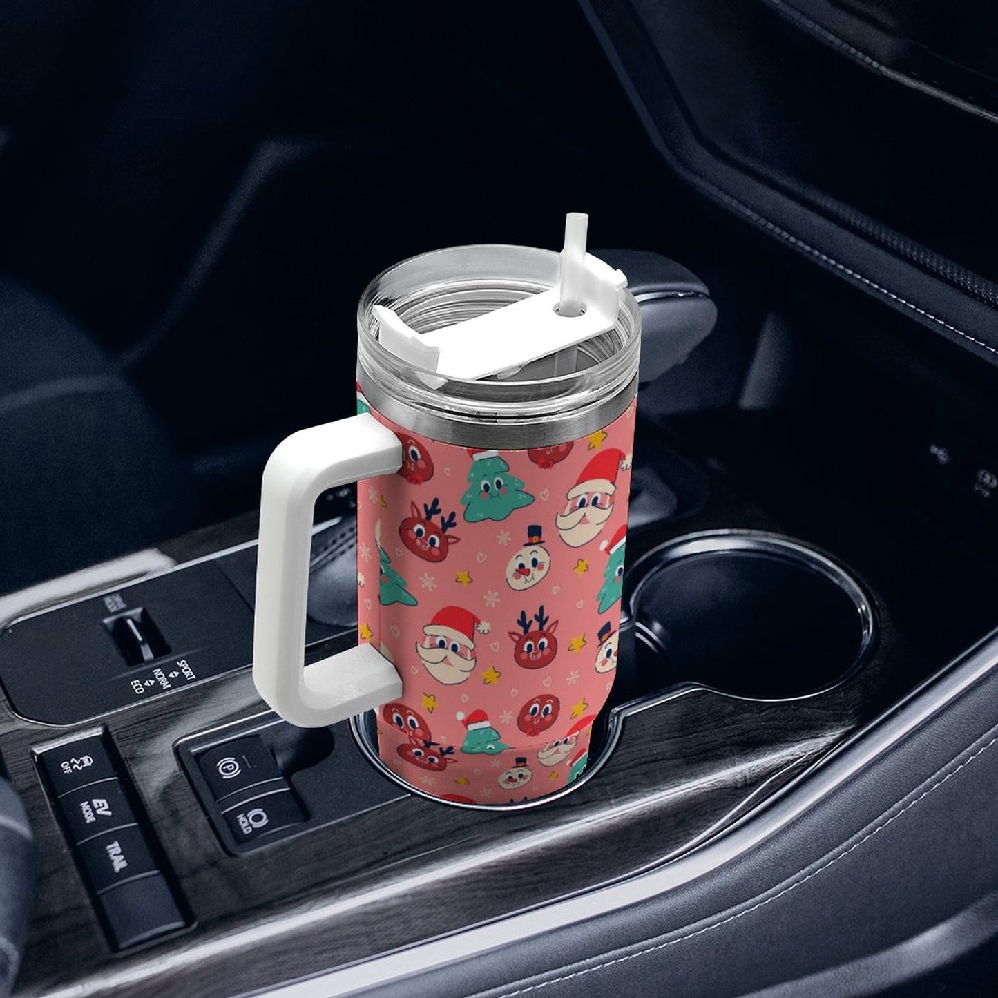 PHDT00179 POD US Local Tumbler 40 oz Large Capacity Car Cup Christmas