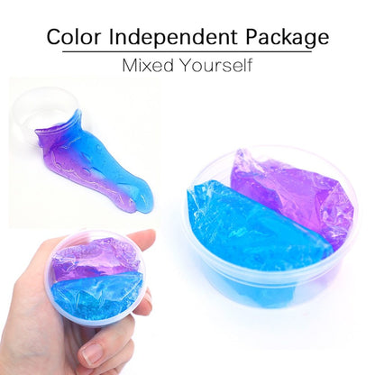 US Local Color Matching Gradient Multicolor Crystal Mud Slime