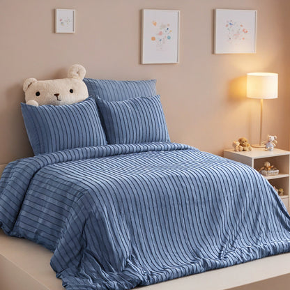 US Local Polyester Microfiber Quilt Cover And Pillowcase