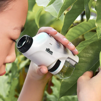 Portable Pocket Microscope for Kids 60?¡§¡é120?¡§¡é LED Handheld Mini