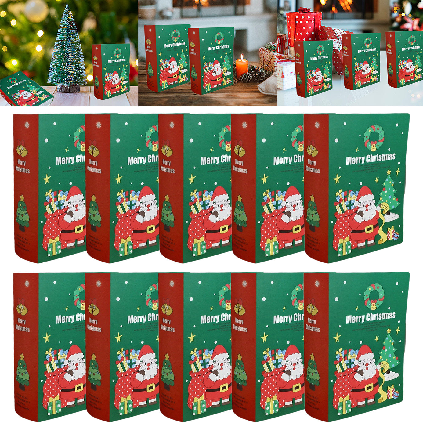 US Local 10PCS Christmas Treat Boxes