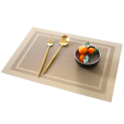 Placemat Heat Pad Nordic Style Western Placemat Anti-scalding