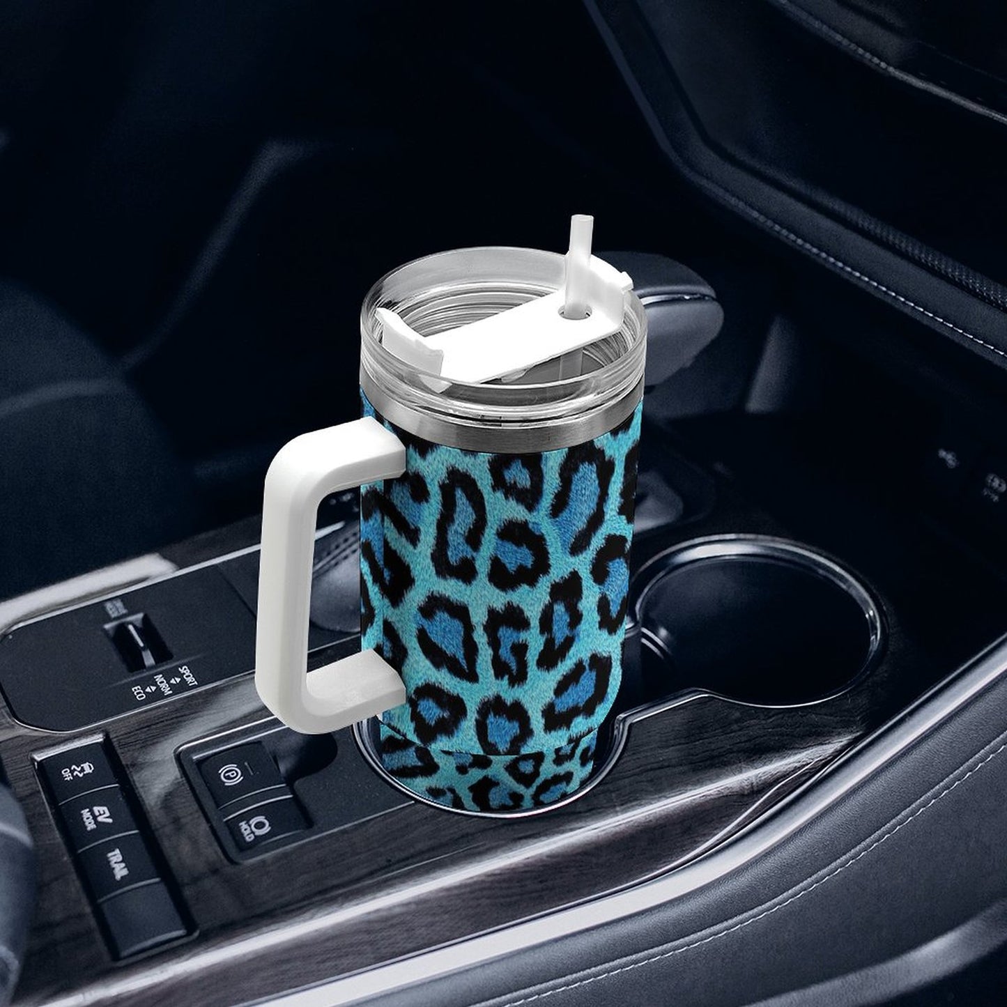 PHDT00400 POD US Local Tumbler 40 oz Large Capacity Car Cup Leopard