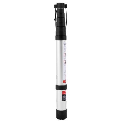 US Local VEVOR Telescoping Extension Ladder 8.5FT One-button Retraction 375 LBS Capacity